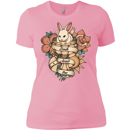 T-Shirts Light Pink / X-Small Death Awaits You Women's Premium T-Shirt