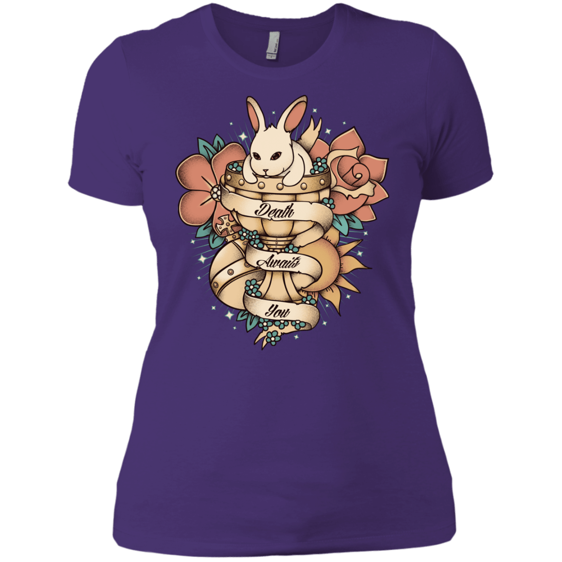 T-Shirts Purple / X-Small Death Awaits You Women's Premium T-Shirt