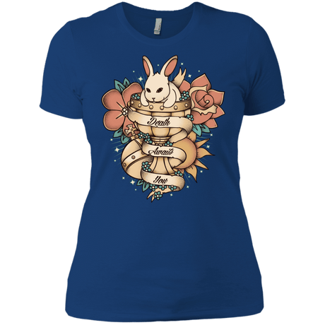 T-Shirts Royal / X-Small Death Awaits You Women's Premium T-Shirt