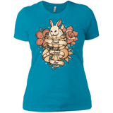 T-Shirts Turquoise / X-Small Death Awaits You Women's Premium T-Shirt