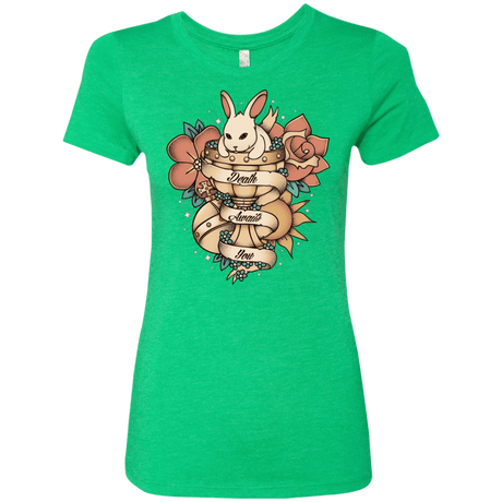 T-Shirts Envy / Small Death Awaits You Women's Triblend T-Shirt