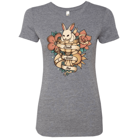 T-Shirts Premium Heather / Small Death Awaits You Women's Triblend T-Shirt