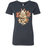 T-Shirts Vintage Navy / Small Death Awaits You Women's Triblend T-Shirt