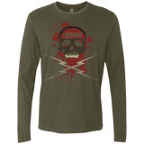 T-Shirts Military Green / Small Death Car Men's Premium Long Sleeve