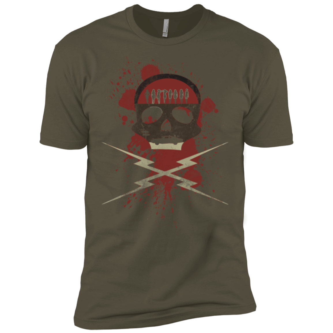 T-Shirts Military Green / X-Small Death Car Men's Premium T-Shirt