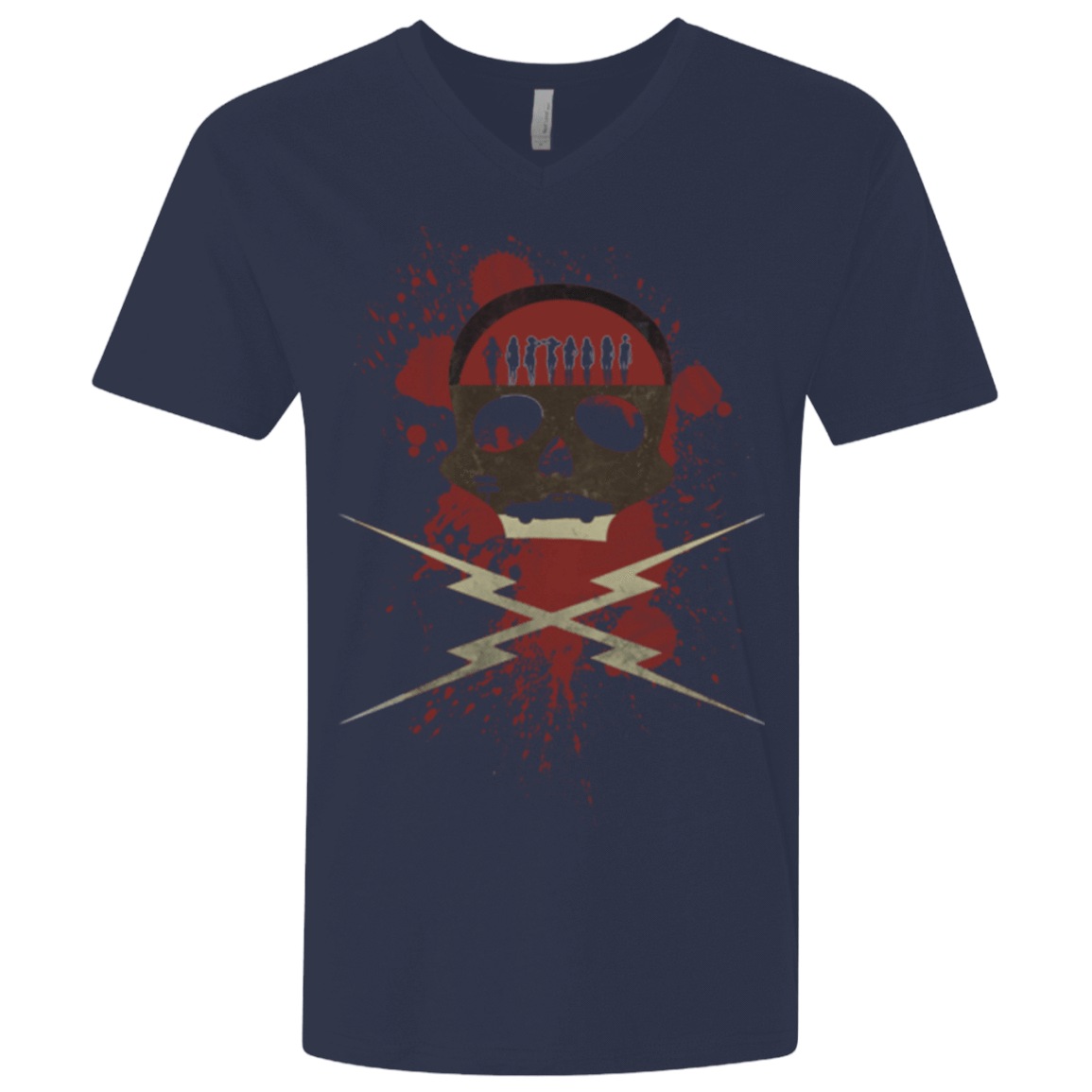 T-Shirts Midnight Navy / X-Small Death Car Men's Premium V-Neck