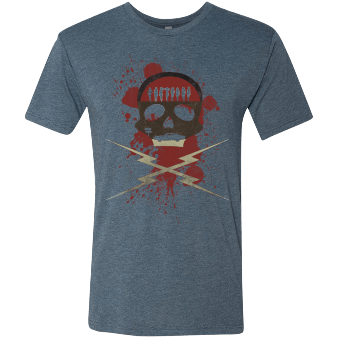 T-Shirts Indigo / Small Death Car Men's Triblend T-Shirt