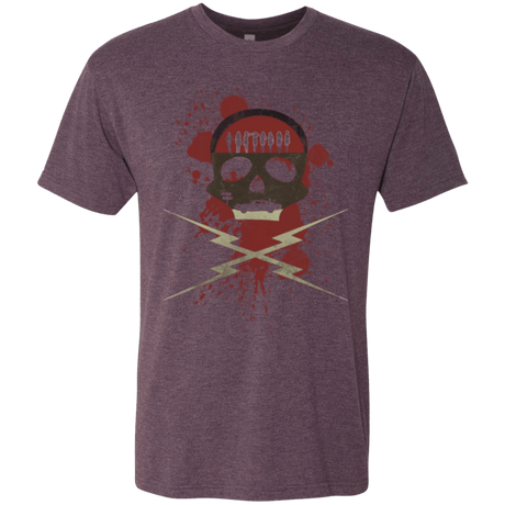 T-Shirts Vintage Purple / Small Death Car Men's Triblend T-Shirt