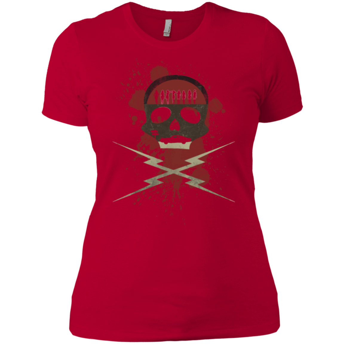 T-Shirts Red / X-Small Death Car Women's Premium T-Shirt