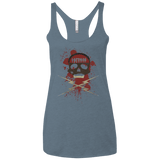 T-Shirts Indigo / X-Small Death Car Women's Triblend Racerback Tank