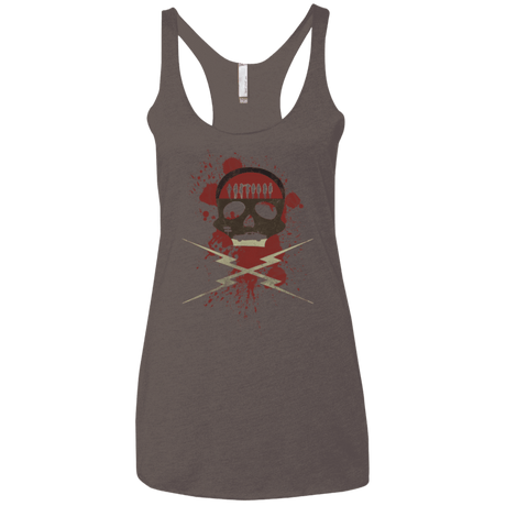 T-Shirts Macchiato / X-Small Death Car Women's Triblend Racerback Tank