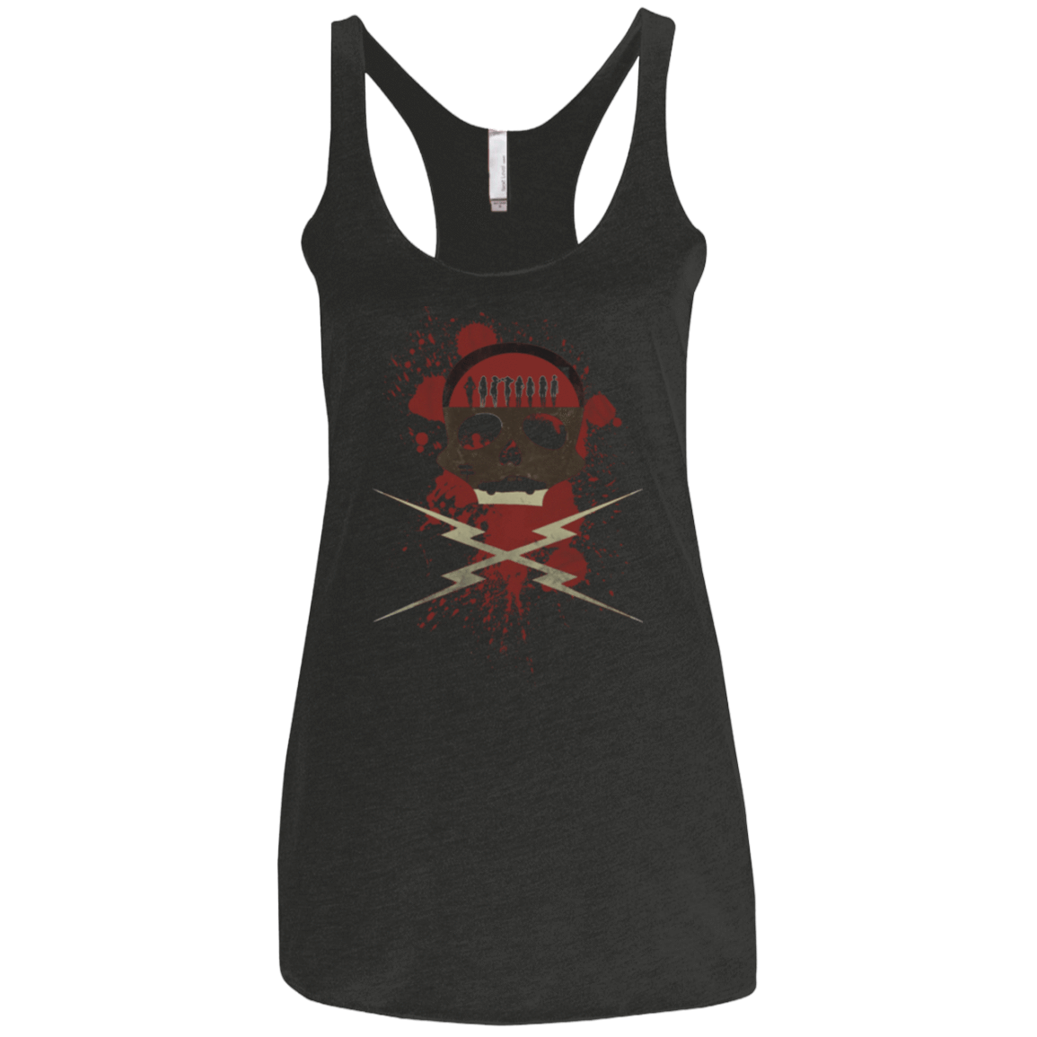 T-Shirts Vintage Black / X-Small Death Car Women's Triblend Racerback Tank