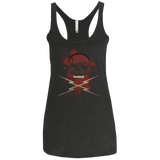 T-Shirts Vintage Black / X-Small Death Car Women's Triblend Racerback Tank