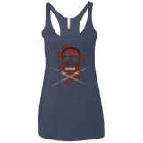 T-Shirts Vintage Navy / X-Small Death Car Women's Triblend Racerback Tank