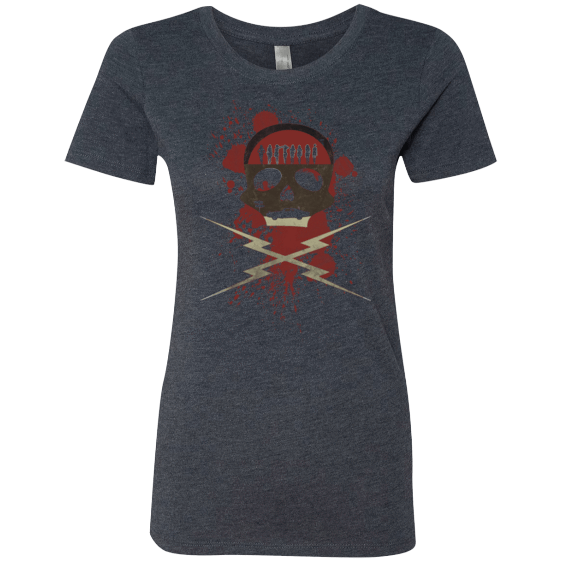 T-Shirts Vintage Navy / Small Death Car Women's Triblend T-Shirt