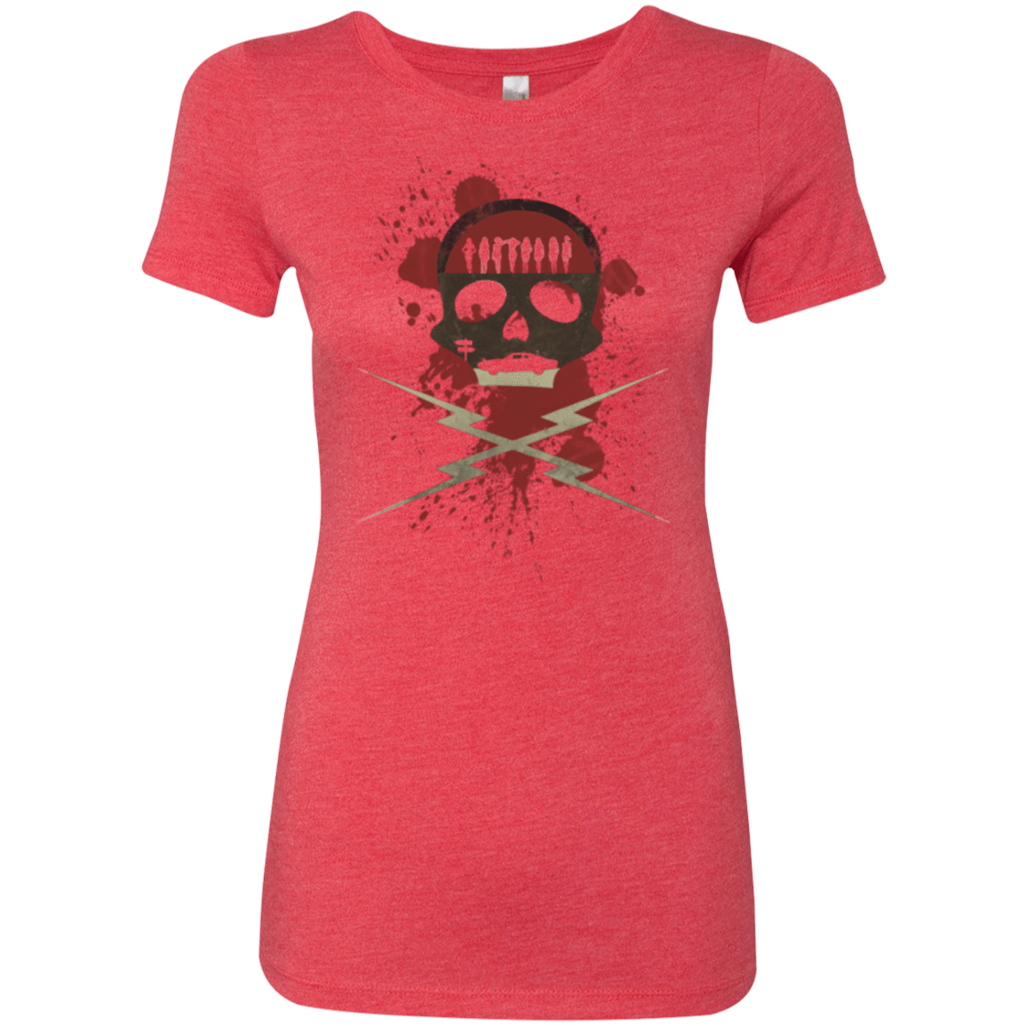 T-Shirts Vintage Red / Small Death Car Women's Triblend T-Shirt