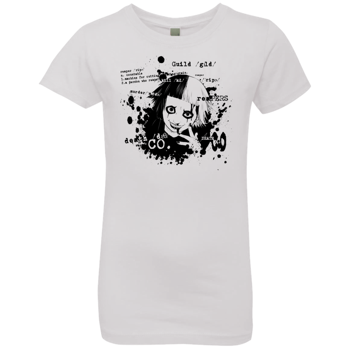T-Shirts White / YXS Death Co Girls Premium T-Shirt