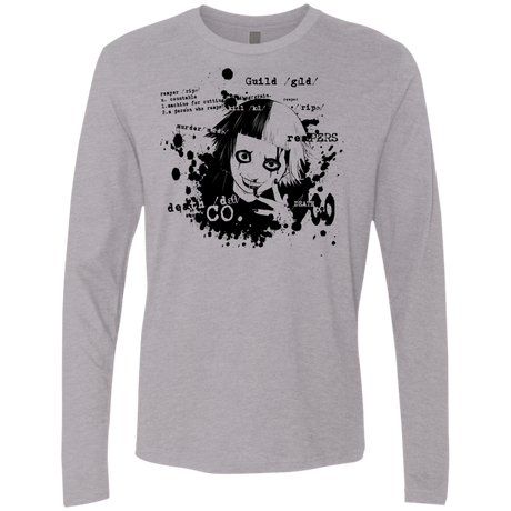 T-Shirts Heather Grey / Small Death Co Men's Premium Long Sleeve