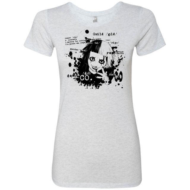 T-Shirts Heather White / Small Death Co Women's Triblend T-Shirt