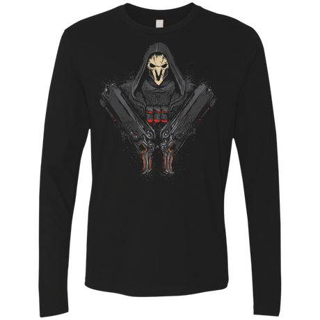 T-Shirts Black / Small Death comes Men's Premium Long Sleeve