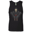 T-Shirts Black / Small Death comes Men's Premium Tank Top