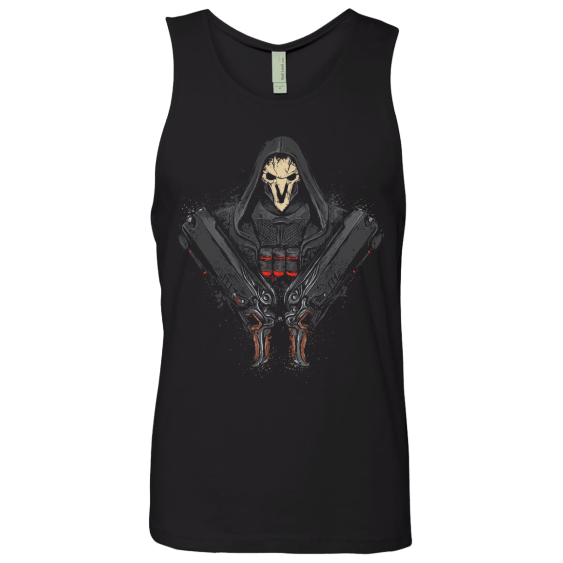 T-Shirts Black / Small Death comes Men's Premium Tank Top