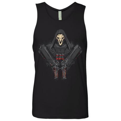 T-Shirts Black / Small Death comes Men's Premium Tank Top