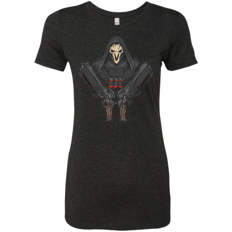 T-Shirts Vintage Black / Small Death comes Women's Triblend T-Shirt