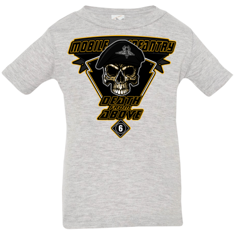 T-Shirts Heather Grey / 6 Months Death From Above Infant PremiumT-Shirt