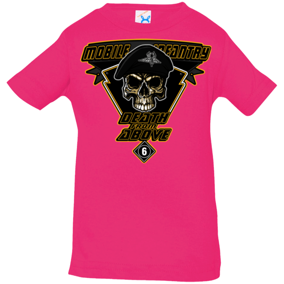 T-Shirts Hot Pink / 6 Months Death From Above Infant PremiumT-Shirt