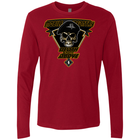 T-Shirts Cardinal / Small Death From Above Men's Premium Long Sleeve