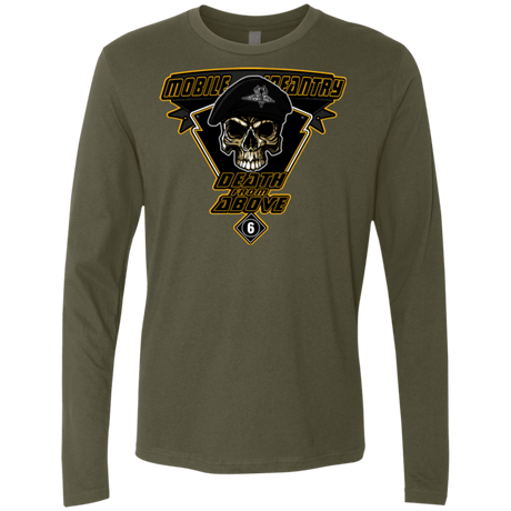 T-Shirts Military Green / Small Death From Above Men's Premium Long Sleeve