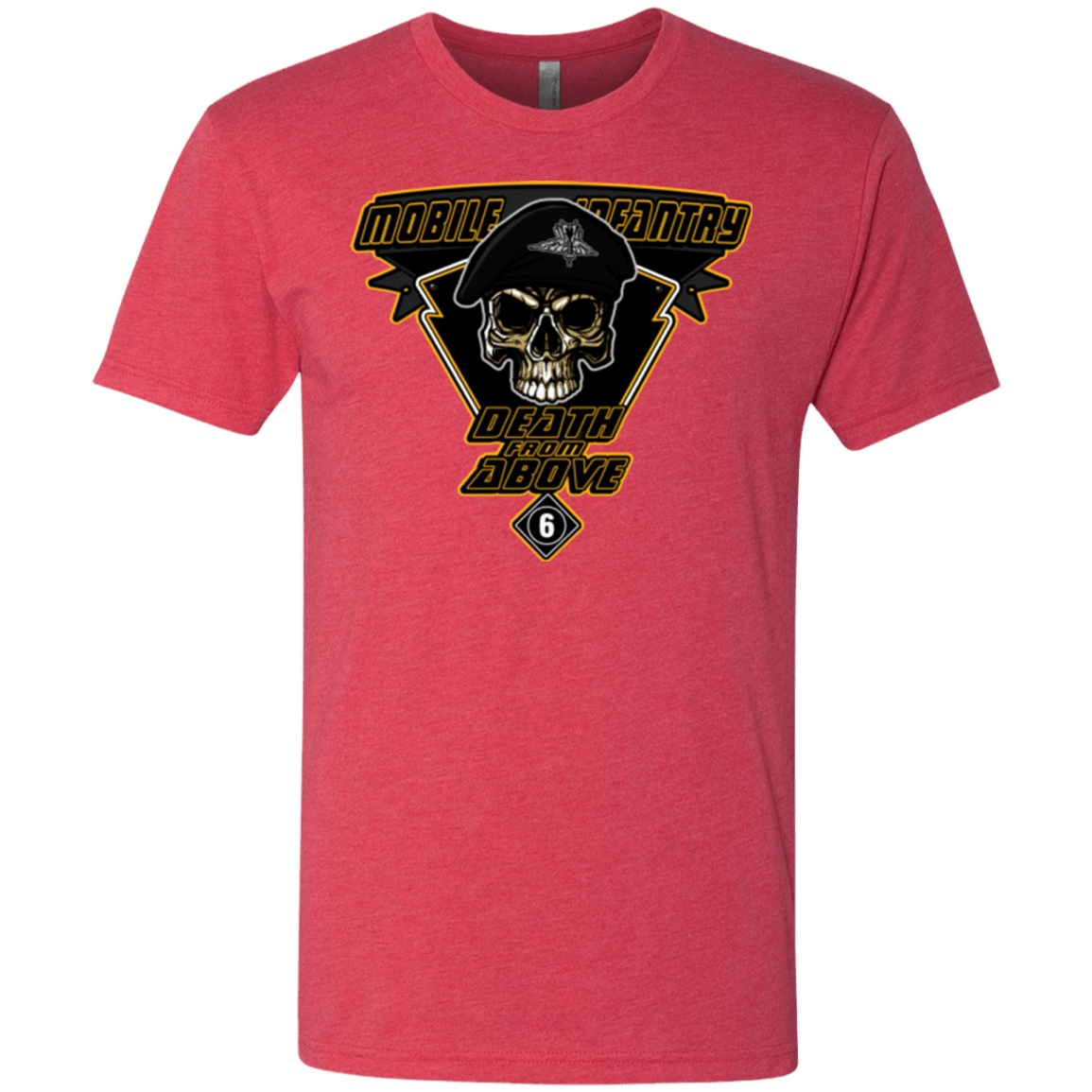 T-Shirts Vintage Red / Small Death From Above Men's Triblend T-Shirt