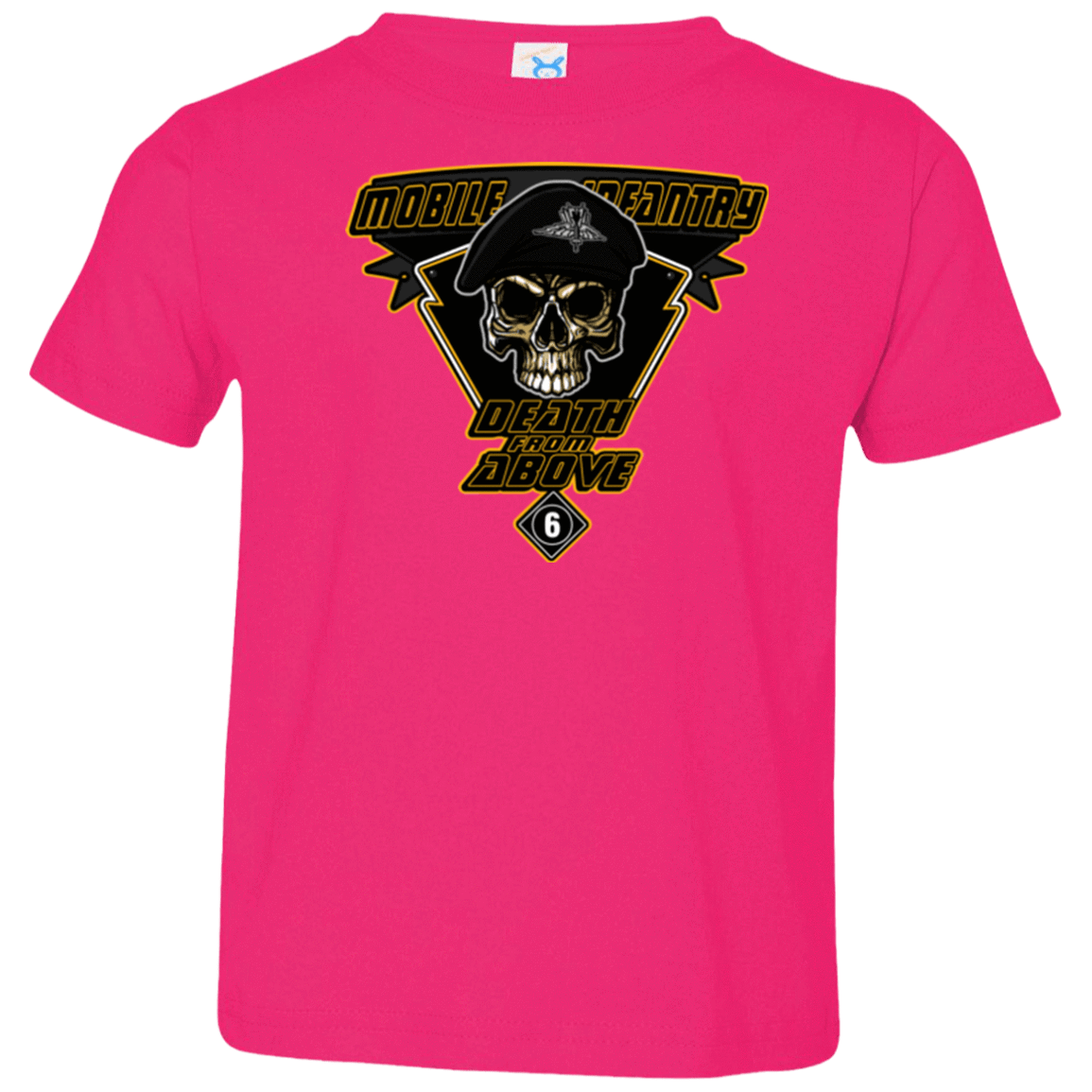 T-Shirts Hot Pink / 2T Death From Above Toddler Premium T-Shirt