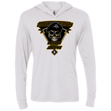 T-Shirts Heather White / X-Small Death From Above Triblend Long Sleeve Hoodie Tee