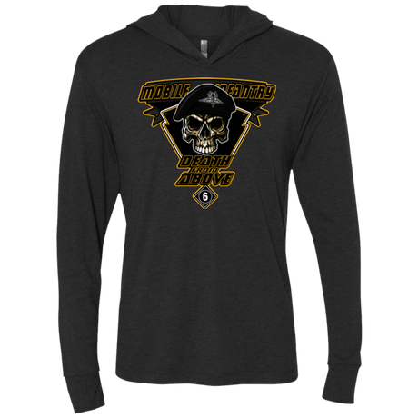 T-Shirts Vintage Black / X-Small Death From Above Triblend Long Sleeve Hoodie Tee