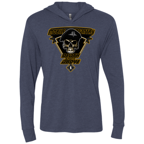 T-Shirts Vintage Navy / X-Small Death From Above Triblend Long Sleeve Hoodie Tee