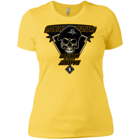T-Shirts Vibrant Yellow / X-Small Death From Above Women's Premium T-Shirt