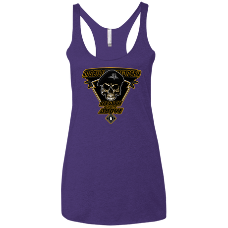 T-Shirts Purple Rush / X-Small Death From Above Women's Triblend Racerback Tank