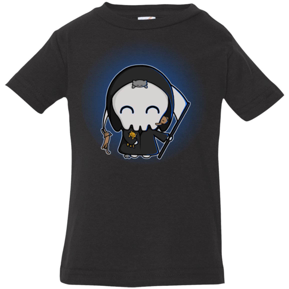 T-Shirts Black / 6 Months Death Loves Cats Infant PremiumT-Shirt