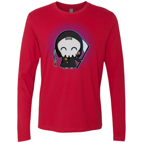 T-Shirts Red / Small Death Loves Cats Men's Premium Long Sleeve