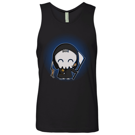 T-Shirts Black / Small Death Loves Cats Men's Premium Tank Top