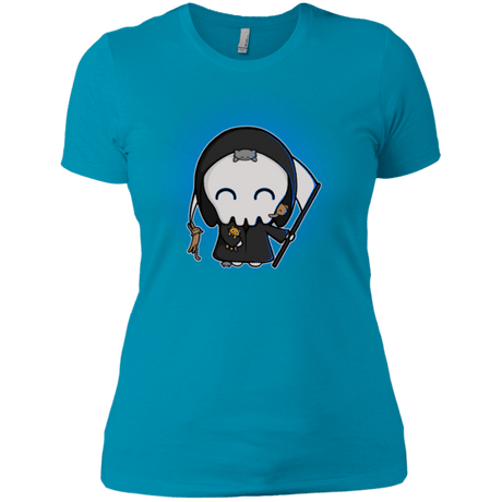 T-Shirts Turquoise / X-Small Death Loves Cats Women's Premium T-Shirt