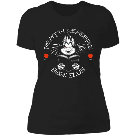 T-Shirts Black / X-Small Death Readers Book Club Women's Premium T-Shirt