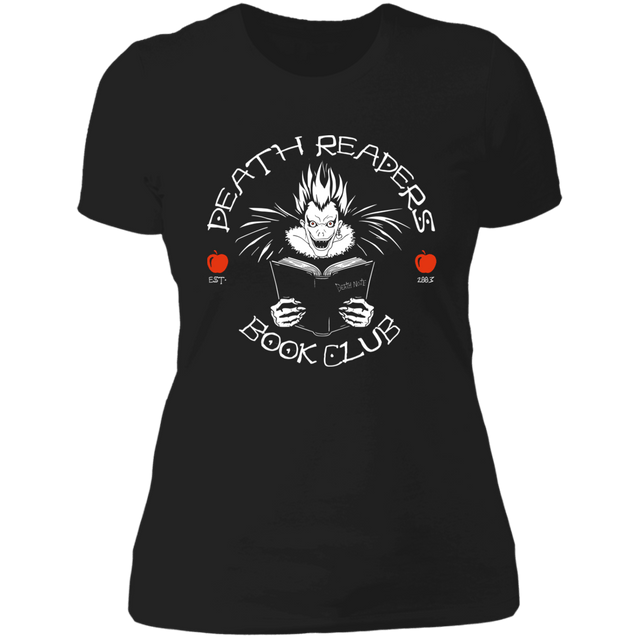 T-Shirts Black / X-Small Death Readers Book Club Women's Premium T-Shirt