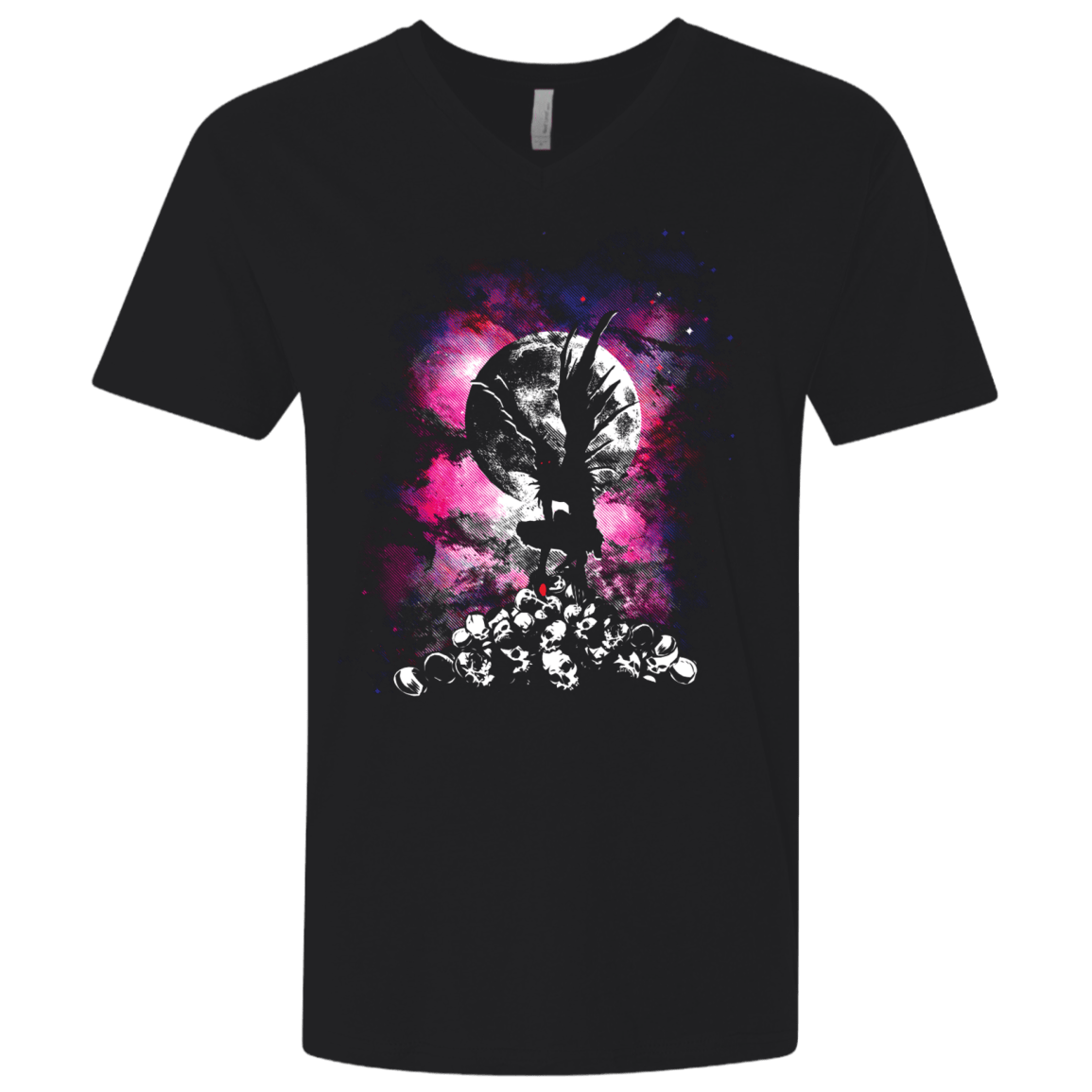 T-Shirts Black / X-Small Death Spirit Men's Premium V-Neck