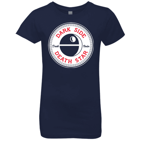 T-Shirts Midnight Navy / YXS Death Star Girls Premium T-Shirt