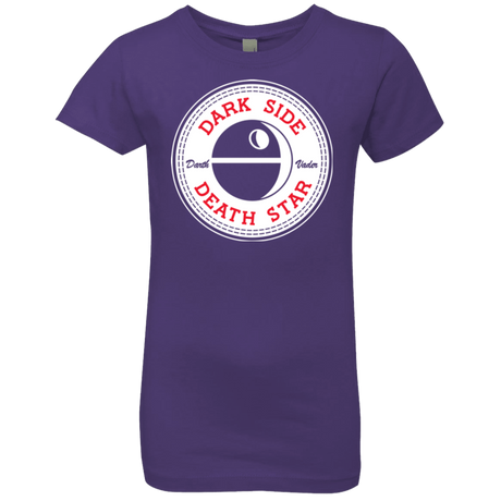 T-Shirts Purple Rush / YXS Death Star Girls Premium T-Shirt