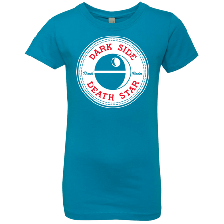 T-Shirts Turquoise / YXS Death Star Girls Premium T-Shirt