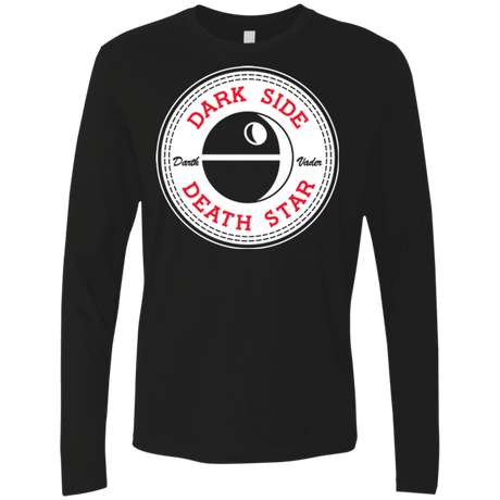 T-Shirts Black / Small Death Star Men's Premium Long Sleeve